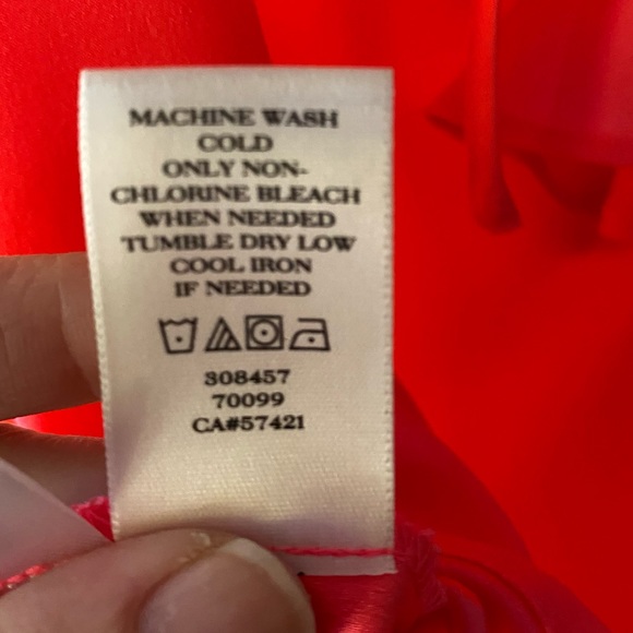 ANN TAYLOR NEON PINK SLEEVELESS BLOUSE - Picture 8 of 9